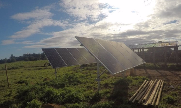 Estructuras fotovoltaicas