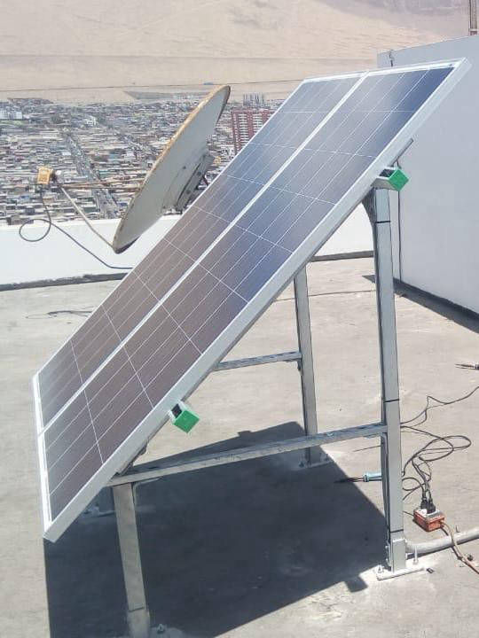 Estructura Fotovoltaica a Piso: Iquique