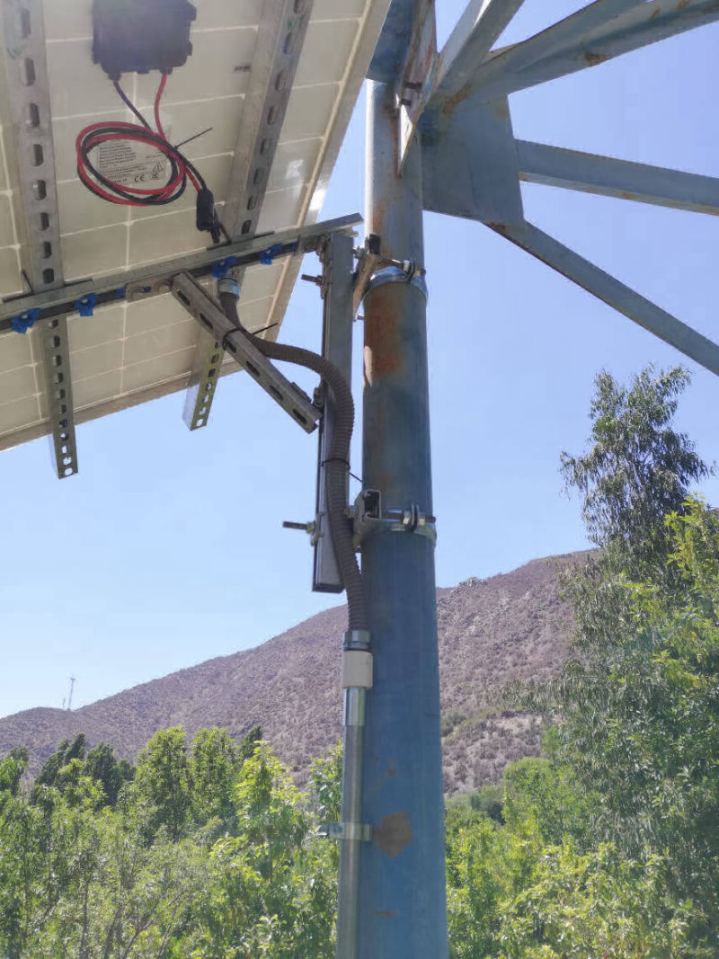 Estructura Fotovoltaica en Postes: Catemu