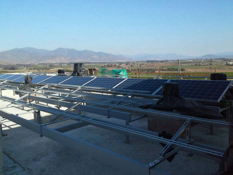 Estructura Fotovoltaica a Techo: ECER