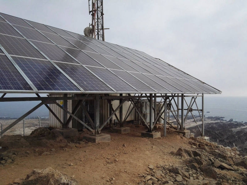 Estructura Fotovoltaica Especiales: Proyecto Caleta Buena