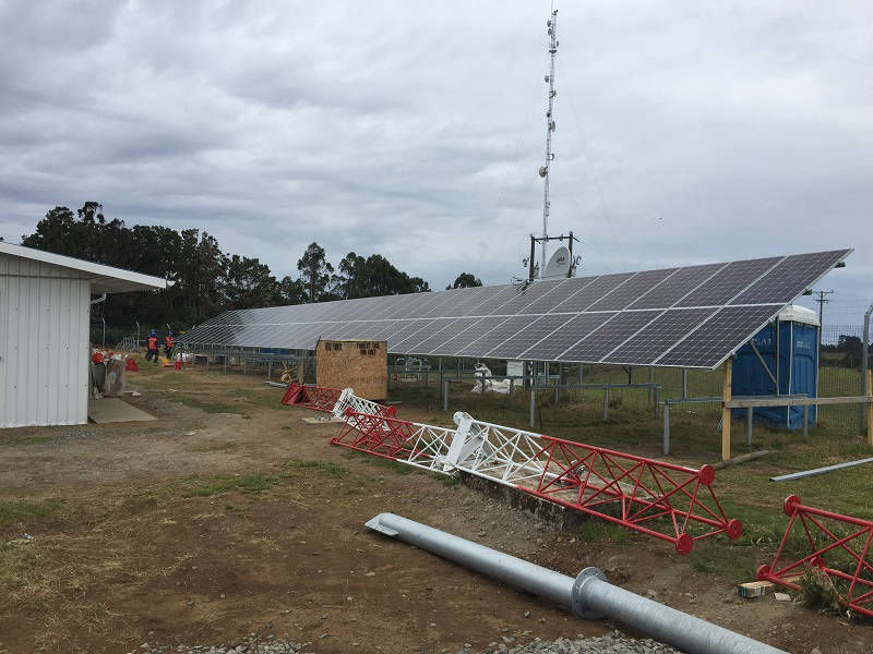 Estructura Fotovoltaica a Piso: Isla Tac II